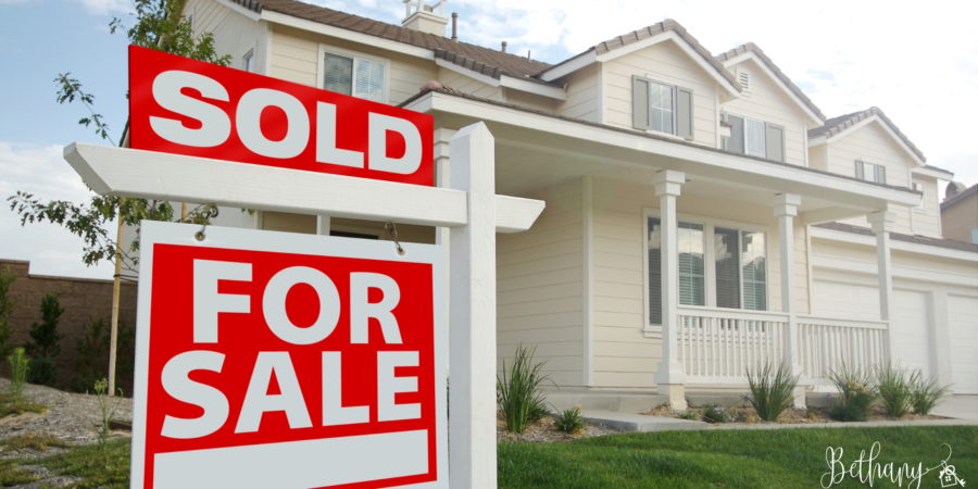 A sold sign in front of a beautifully staged home. | Top 3 Mistakes Sellers Make